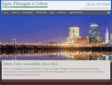 Tablet Screenshot of eganflanagan.com